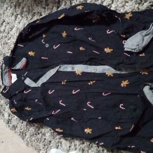 Boys long sleeve button up